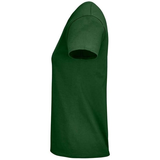 SOLS Womens/Ladies Crusader Organic T-Shirt (Bottle Green) - Image 2