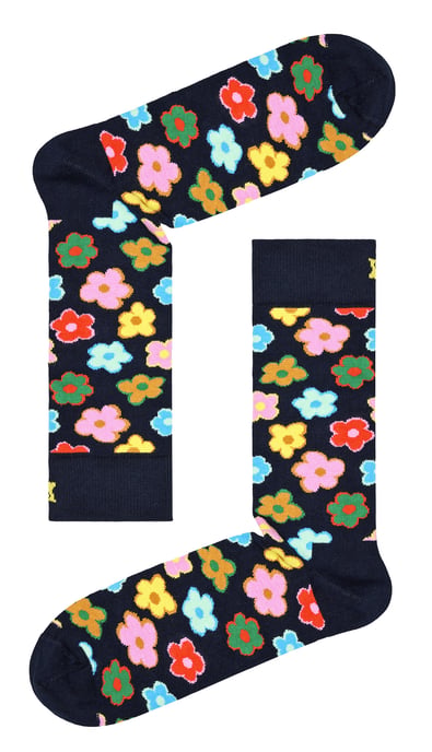 Happy Socks - Calcetines con diseño de flores - Gran regalo - Flor - Image 2