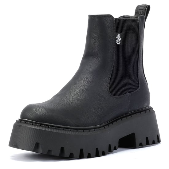 Buffalo Aspen Chelsea Leather Women's Black Boots - Image 3