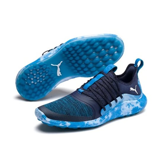 PUMA Ignite NXT Lace-Up Blue Synthetic Mens Trainers 193399 01