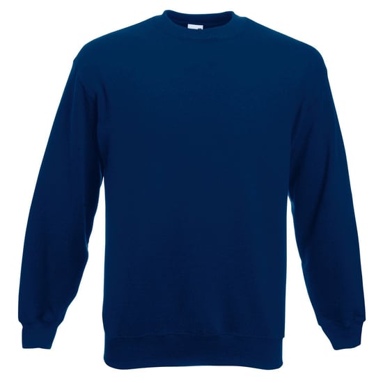 Fruit of the Loom Mens Classic 80/20 Set-in Sweatshirt (Navy) - Image 1