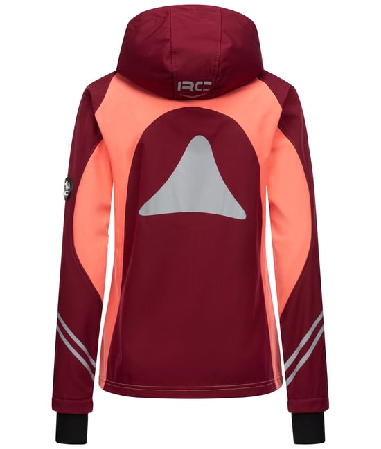 Rock Creek Softshelljacke Weinrot