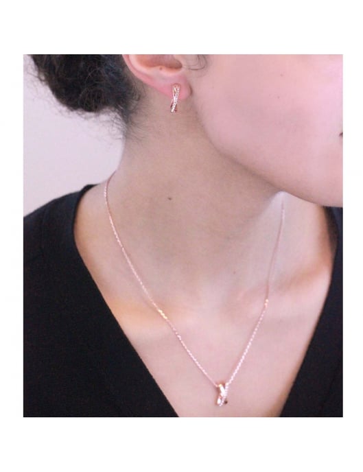 Conjuntos Kriss X Duo - Oro rosa y cristal - Image 2