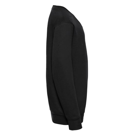 Russell Collection Childrens/Kids V Neck Sweatshirt (Black) - Image 3