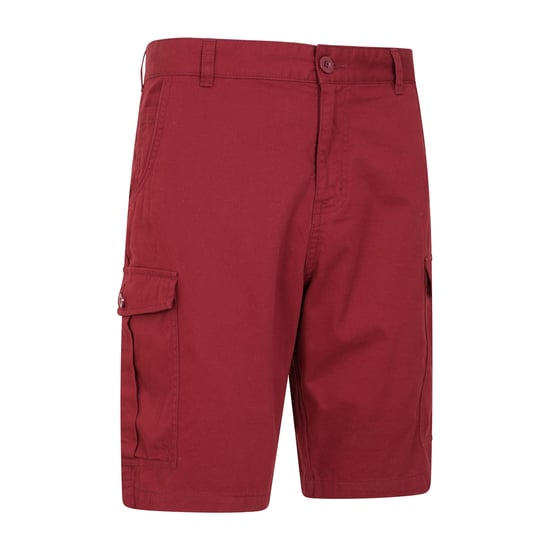 Mountain Warehouse Mens Lakeside Cargo Shorts (Burgundy) - Image 3