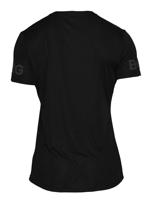 Björn Borg - Camiseta de entrenamiento ligera de manga corta para hombre - Negra - Image 2