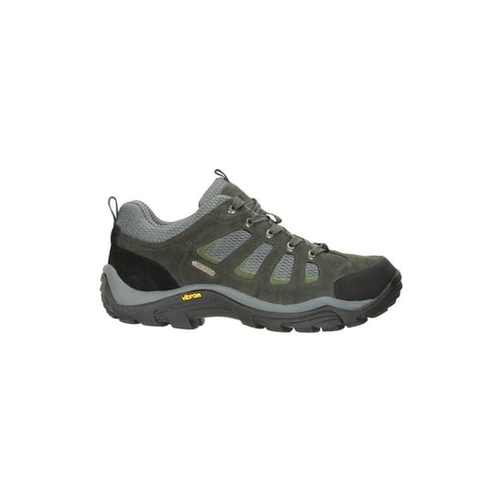 Mountain Warehouse Mens Field Extreme Suede Waterproof Walking Shoes (Grey)