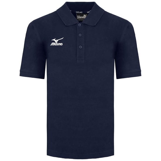 Mizuno Pro Polo de golf azul marino para niños - Image 1