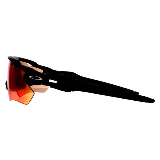 Gafas de sol Oakley Wrap para hombre en negro mate con lentes Prizm Trail Torch - Image 3