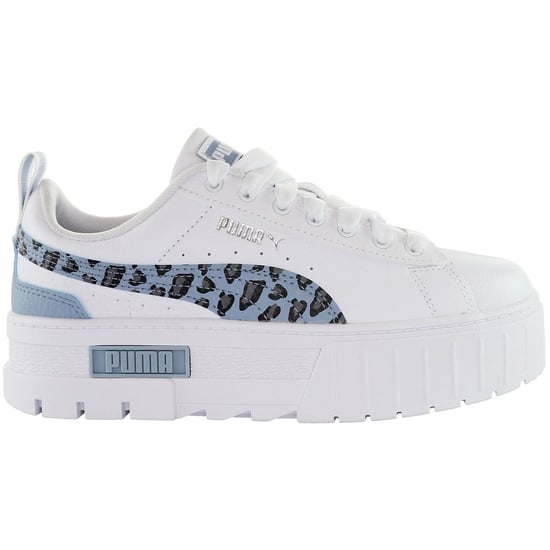 Zapatillas Puma Mayze Wild Kids blancas - Image 1