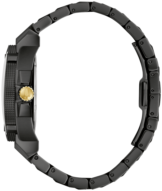 Bulova Precisionist Icon Men's Black Watch 98B408 - Image 2