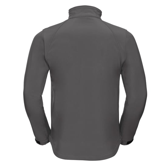 Russell Mens Soft Shell Jacket (Titanium Solid) - Image 2