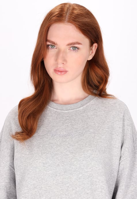 Dreimaster Sweatshirt women Grey melange - Image 5