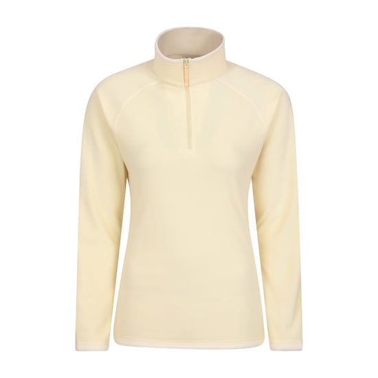 Mountain Warehouse Womens/Ladies Montana Half Zip Fleece Top (Yellow) - Image 1