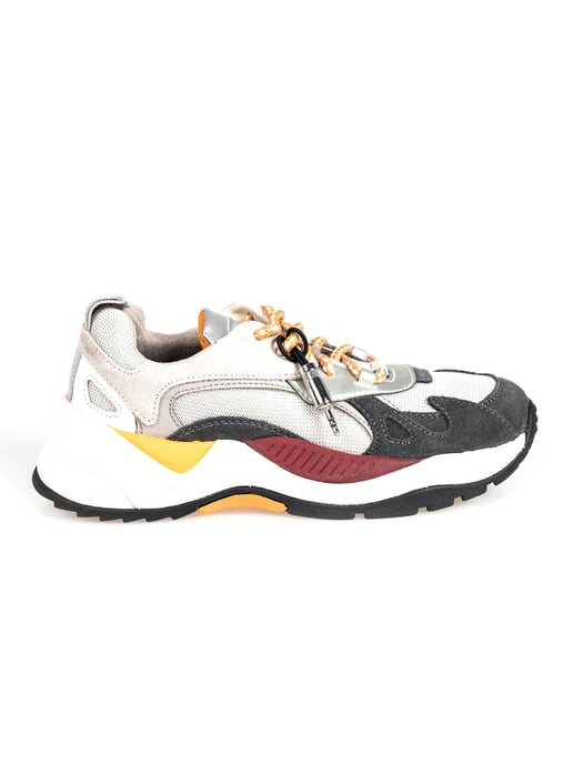 Geox Zapatillas T02 A de mujer amarillo, Gris - Image 1