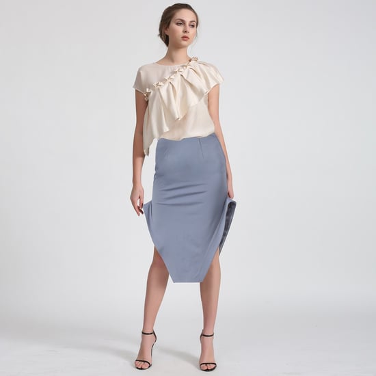 High side slits pencil skirt - Image 2