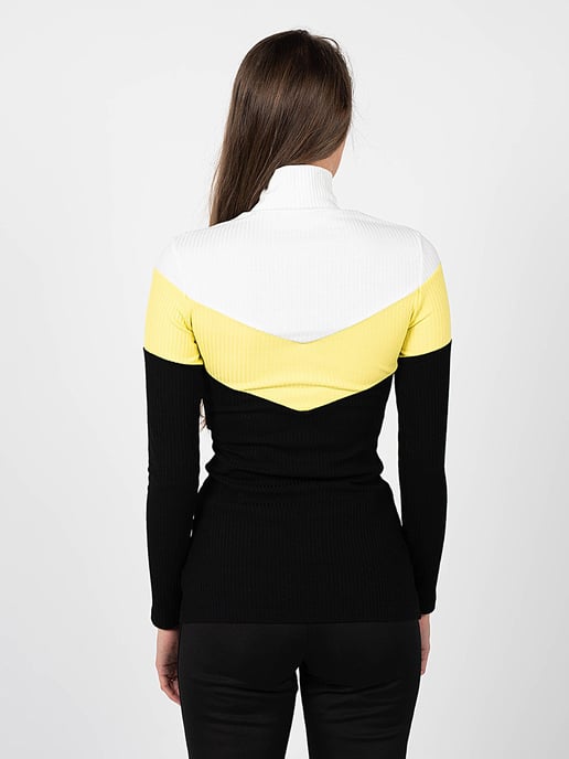 Richmond Sport Suéter de mujer negro, Blanco, amarillo - Image 4