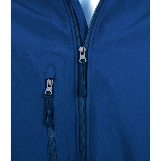 SOLS Mens Relax Soft Shell Jacket (Breathable, Windproof And Water Resistant) (Royal Blue) - Image 4