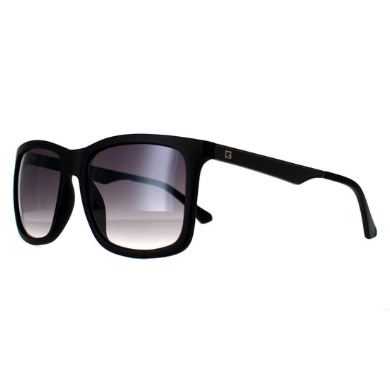 Gafas de sol Guess GF0171 02B negro mate degradado humo - Image 2