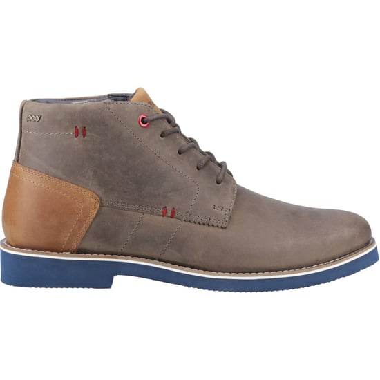 Pod Aries Leather Men's Grey Boots - Image 5