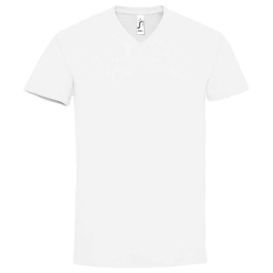 SOLS Mens Imperial V Neck T-Shirt (White) - Image 1