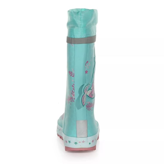 Regatta Childrens/Kids Puddle Peppa Pig Wellington Boots (Aruba Blue) - Image 2