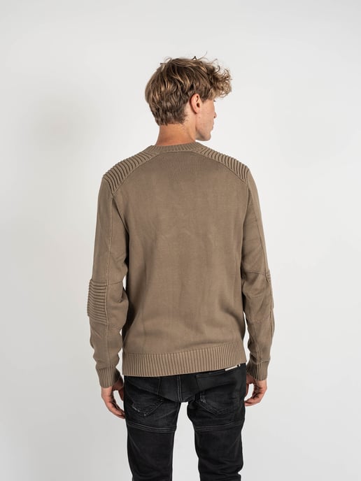 Les Hommes Suéter del hombre beige - Image 4