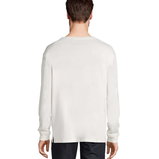 SOLS Unisex Adult Pioneer Long-Sleeved T-Shirt (Off White) - Image 2