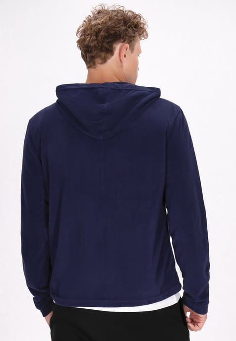 Mo fleece jacket Men marine - Image 4