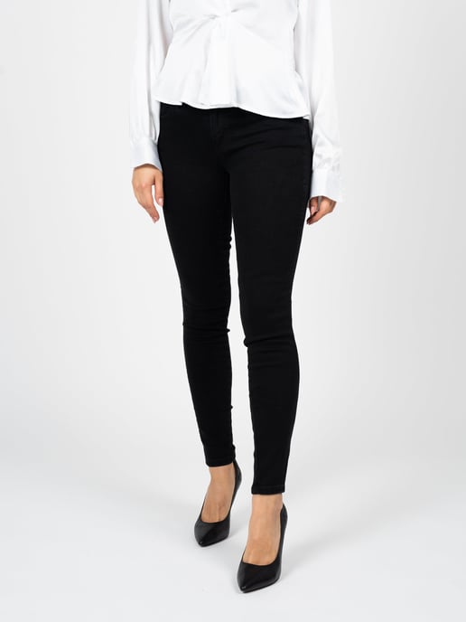 Guess Vaqueros Skinny de mujer negro - Image 3