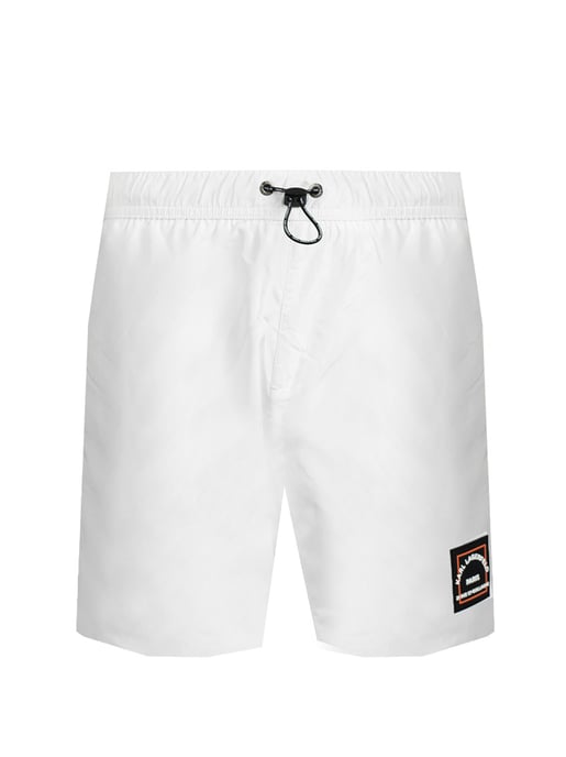 Bañador Básico para Hombre Karl Lagerfeld Blanco - Image 1