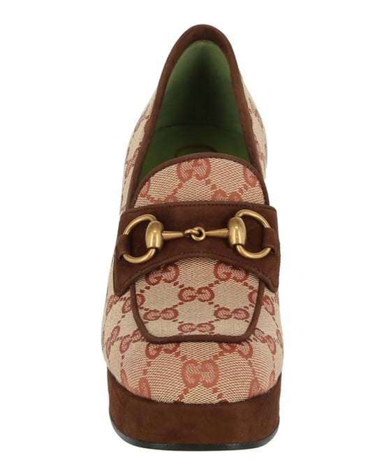 GG Monogram Platform Loafers - Image 4