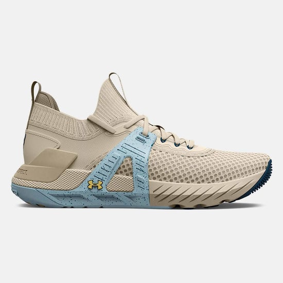 Under Armour Project Rock 4 Team Beige Womens Trainers