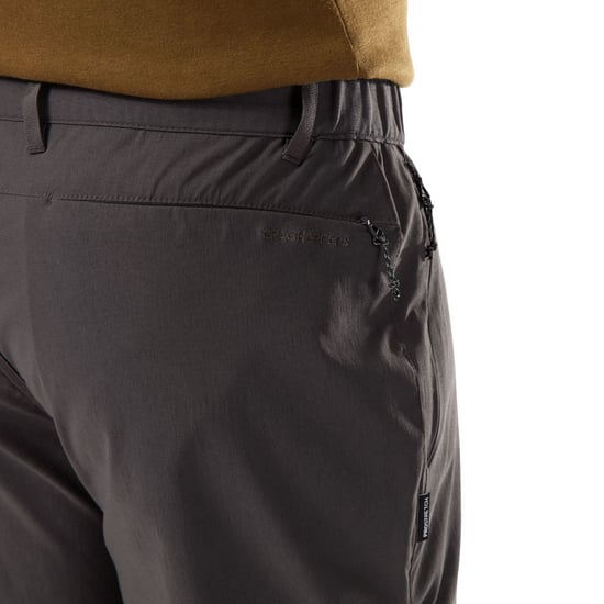 Craghoppers Mens Kiwi Pro II Convertible Trousers (Lead Grey) - Image 4