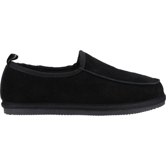Hush Puppies Charles Suede Men's Black Slippers - Image 5