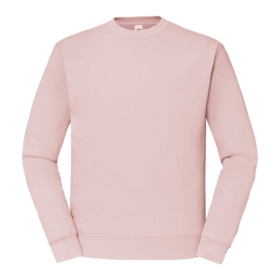 Fruit of the Loom Mens Classic 80/20 Set-in Sweatshirt (Powder Rose) - Image 1