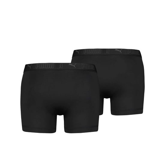 Puma Mens Active Boxer Shorts (Pack of 2) (Black) - Image 2