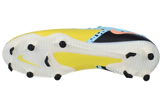 Nike Phantom Gt2 Academy Fg/Mg Mens Light Blue Football Boots - Image 5