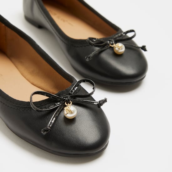River Island Womens Ballerina Pumps - Black