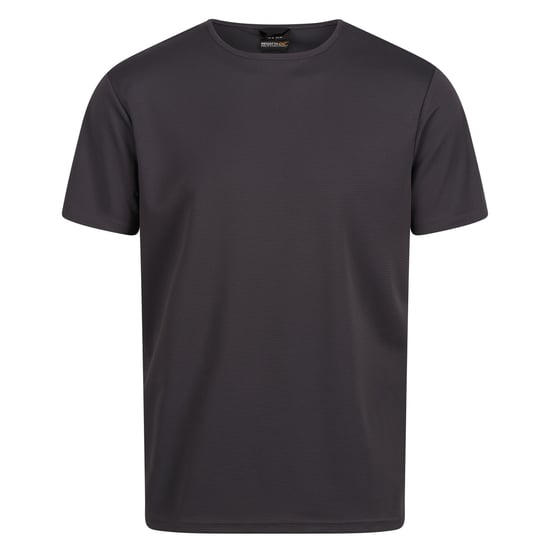 Regatta Mens Pro Reflective Moisture Wicking T-Shirt (Seal Grey)