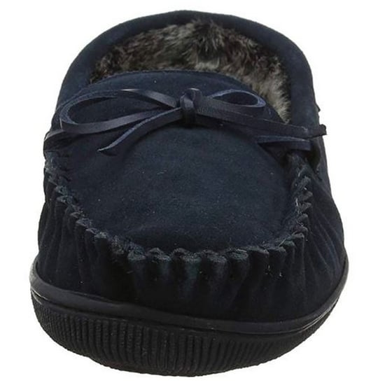 Hush Puppies Mens Ace Slip On Leather Slipper (Navy) - Image 6