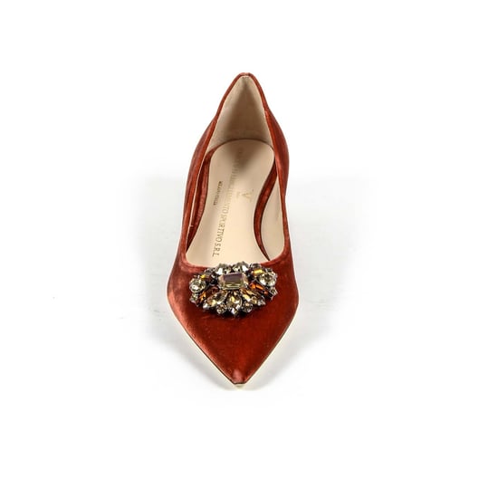 V 1969 Italia Womens Pump 3110276 VELLUTO ROSSO