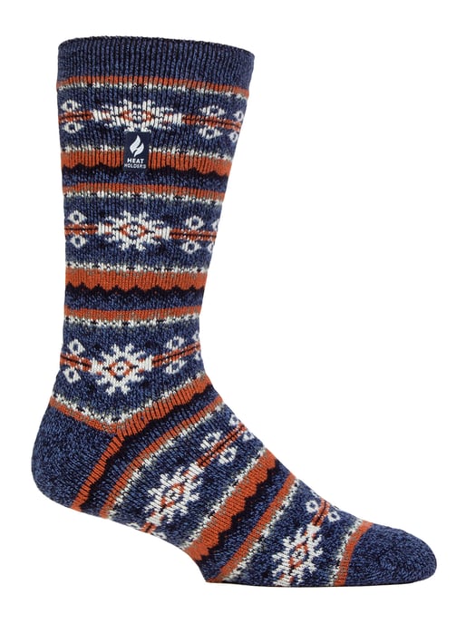 Calcetines nórdicos para hombre | Calcetines térmicos transpirables para invierno - Denim - Image 1