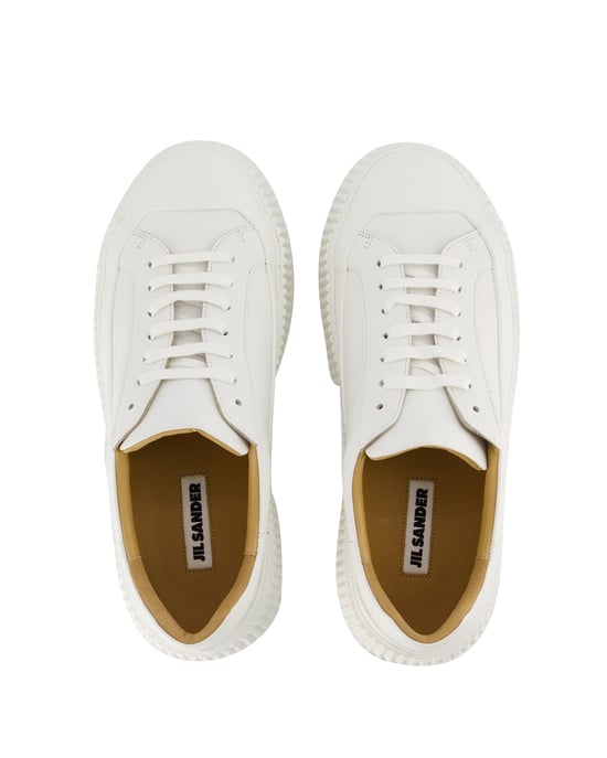 Sneakers - Jil Sander - Piel - Blanco - Image 3