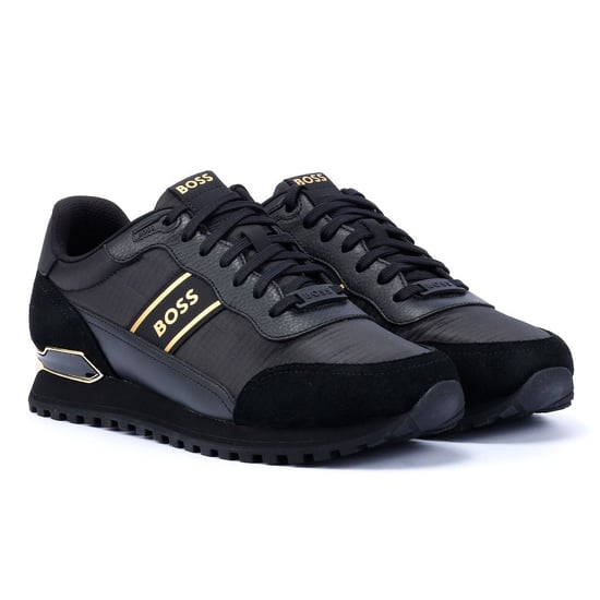 Zapatillas de hombre Boss Parkour Runn negras/doradas - Image 1