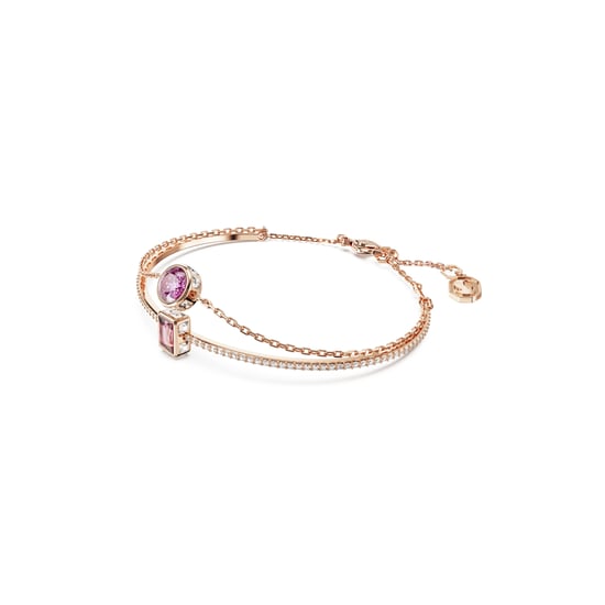 Swarovski 'Stilla' Women's Gold Plated Metal Bracelet - Rose 5668243