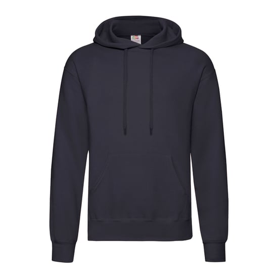 Fruit of the Loom Unisex Adult Polycotton Lightweight Hoodie (Deep Navy) - Image 1