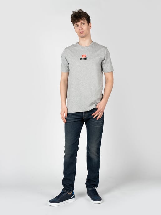 Diesel T-Shirt T-Just del hombre Gris - Image 2