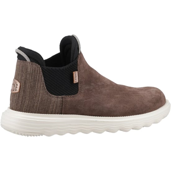 HEYDUDE Branson Leather Women's Coffee Boots - Image 2