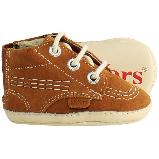 Kickers Hi Crib zapatos marrones para niños - Image 4